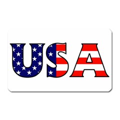 Usa Magnet (rectangular) by worldbanners