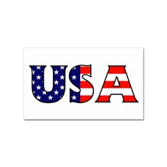 Usa Sticker 100 Pack (rectangle) by worldbanners