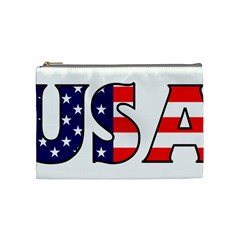 Usa Cosmetic Bag (medium) by worldbanners