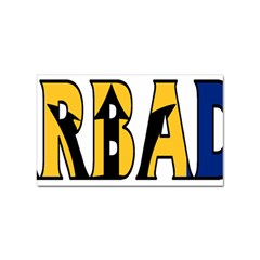 Barbados Sticker (rectangle) by worldbanners