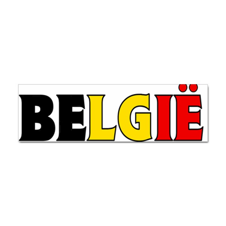 Belgium Bumper Sticker