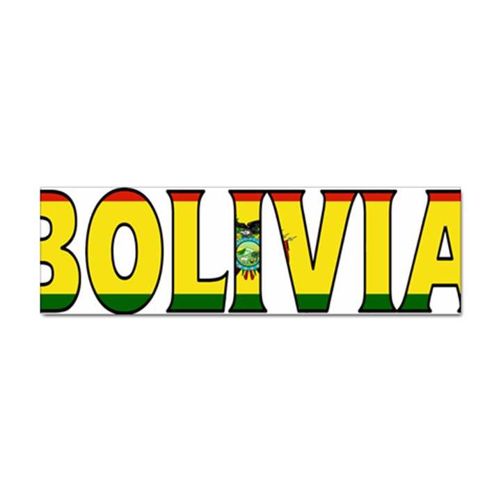 Bolivia Bumper Sticker 10 Pack