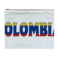 Colombia Cosmetic Bag (xl) by worldbanners