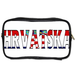 Croatia Travel Toiletry Bag (one Side)