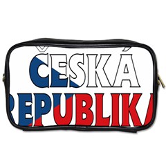 Czech Travel Toiletry Bag (one Side) by worldbanners