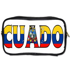 Ecuador Travel Toiletry Bag (one Side) by worldbanners