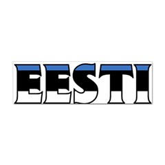 Estonia Bumper Sticker 100 Pack