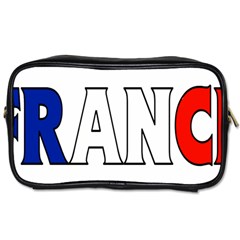 France Travel Toiletry Bag (one Side) by worldbanners