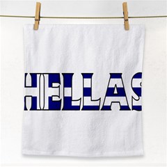 Greece Face Towel by worldbanners