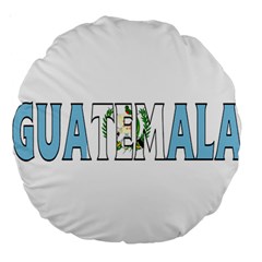 Guatemala 18  Premium Round Cushion  by worldbanners