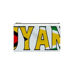 Guyana Cosmetic Bag (small) by worldbanners