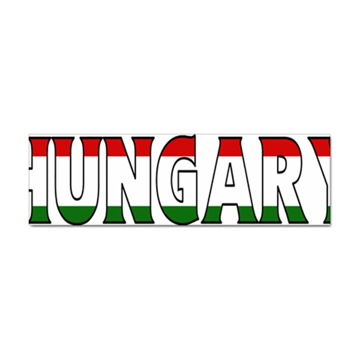 Hungary 3 Bumper Sticker 10 Pack