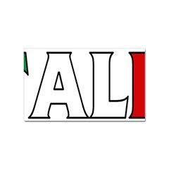 Italy Sticker (rectangle) by worldbanners