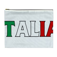 Italy Cosmetic Bag (xl) by worldbanners