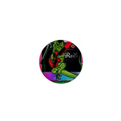 Rock Out Like An Iguana 1  Mini Button Magnet by Contest1704350