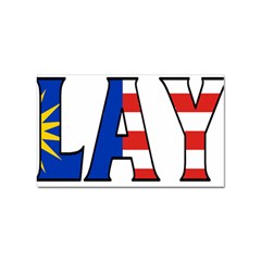 Malaysia Sticker 10 Pack (rectangle)