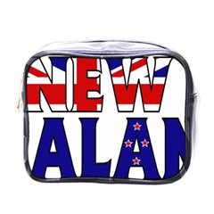 New Zealand Mini Travel Toiletry Bag (one Side) by worldbanners