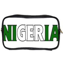 Nigeria Travel Toiletry Bag (one Side) by worldbanners