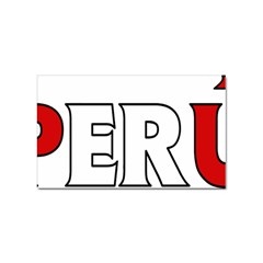 Peru Sticker (rectangle)