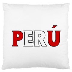 Peru Large Cushion Case (one Side) by worldbanners