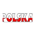 Poland2 Bumper Sticker 100 Pack Front