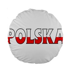 Poland2 15  Premium Round Cushion 