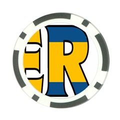 Sweden Poker Chip