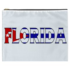 Florida Cuban Cosmetic Bag (xxxl) by worldbanners