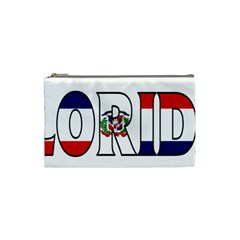 Florida Dominican Republic Cosmetic Bag (small) by worldbanners