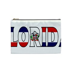 Florida Dominican Republic Cosmetic Bag (medium)