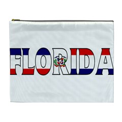 Florida Dominican Republic Cosmetic Bag (xl)