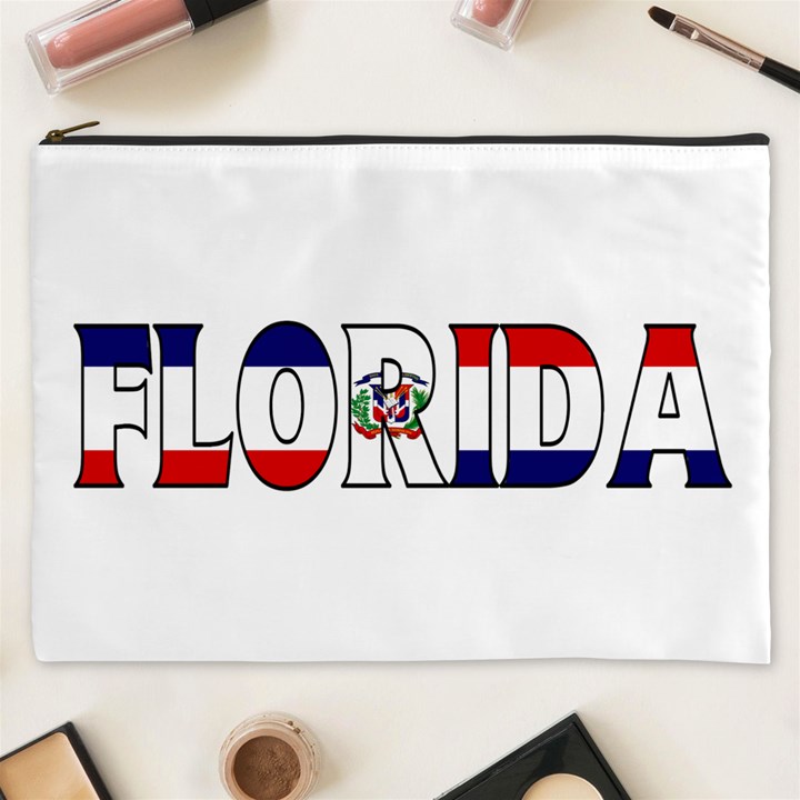 Florida Dominican Republic Cosmetic Bag (XXXL)