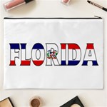 Florida Dominican Republic Cosmetic Bag (XXXL) Back