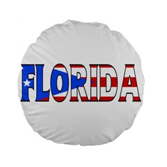 Florida P Rico 15  Premium Round Cushion 