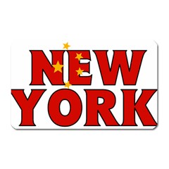 New York China Magnet (rectangular) by worldbanners