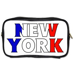 New York France Travel Toiletry Bag (one Side) by worldbanners