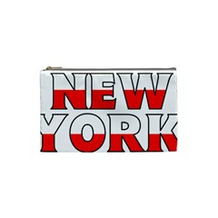 New York Poland Cosmetic Bag (small) by worldbanners