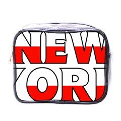 New York Poland Mini Travel Toiletry Bag (one Side) by worldbanners