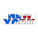 New York Pr Bumper Sticker Front