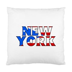 New York Pr Cushion Case (one Side)