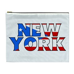 New York Pr Cosmetic Bag (xl) by worldbanners