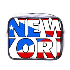 New York Pr Mini Travel Toiletry Bag (one Side) by worldbanners