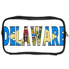 Delaware Travel Toiletry Bag (one Side) by worldbanners