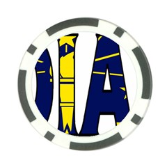 Indiana Poker Chip by worldbanners