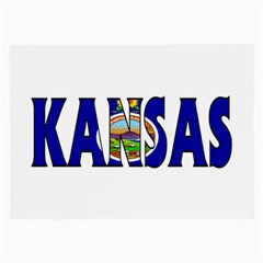 Kansas Glasses Cloth (large) by worldbanners