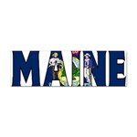 Maine Bumper Sticker Front