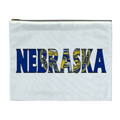 Nebraska Cosmetic Bag (xl) by worldbanners