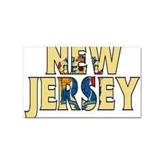 New Jersey Sticker 10 Pack (rectangle)