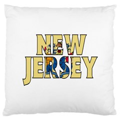 New Jersey Large Cushion Case (one Side)