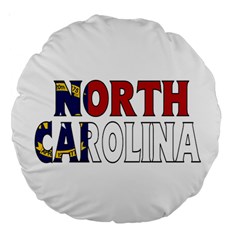 N Carolina 18  Premium Round Cushion 